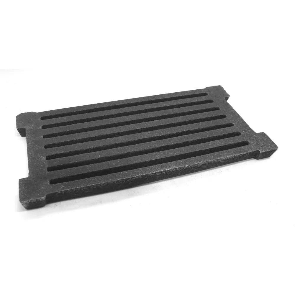 SEZAM Griglia in Ghisa 40 x 20 cm per Forno e Cenere - Adatta per Camino e Stufa - Diversi Diametri