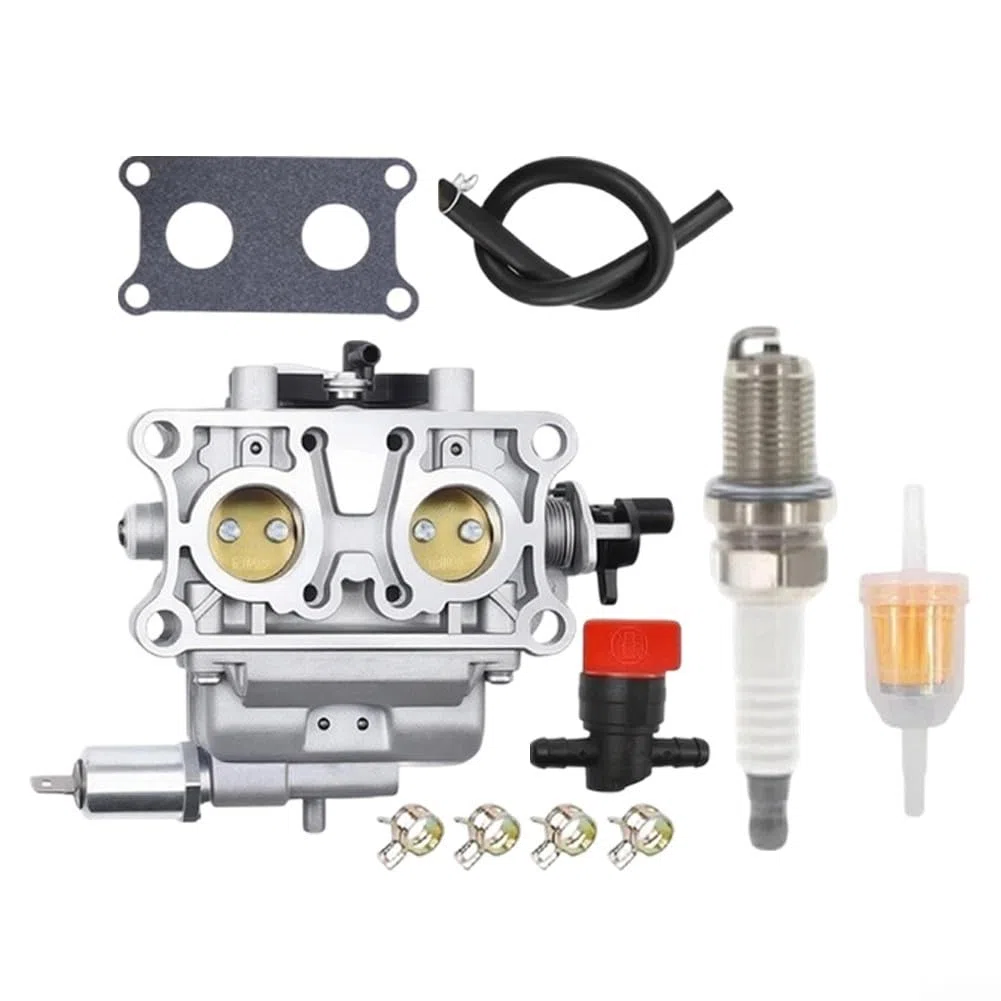 Kit Carburatore 16100-Z0A-815 per Motore Honda GXV530 GCV530 - Ricambio in Metallo con Guarnizioni per Trattorino Rasaerba 25x20x5cm