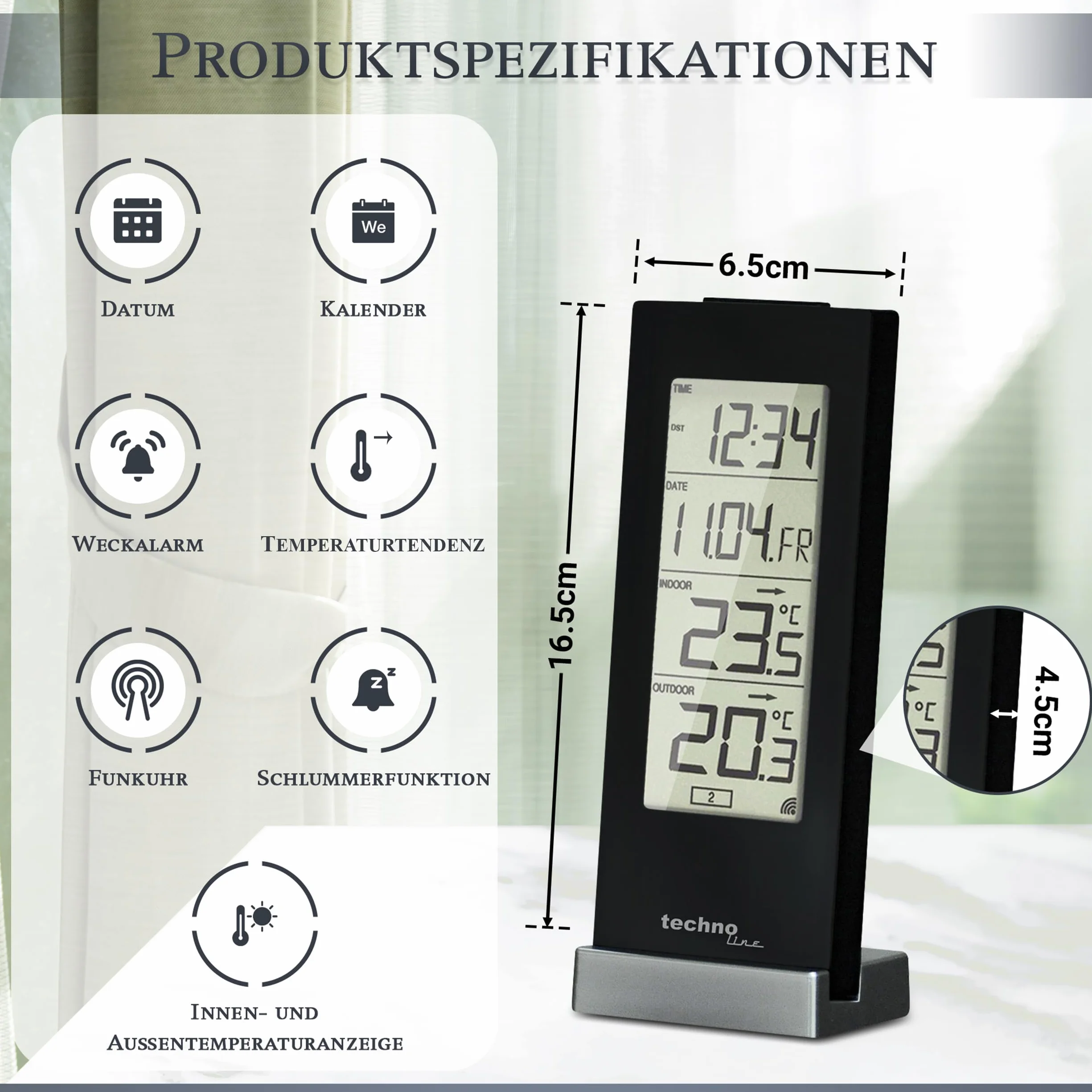 Technotrade Technoline WS 9767 Stazione di Temperatura