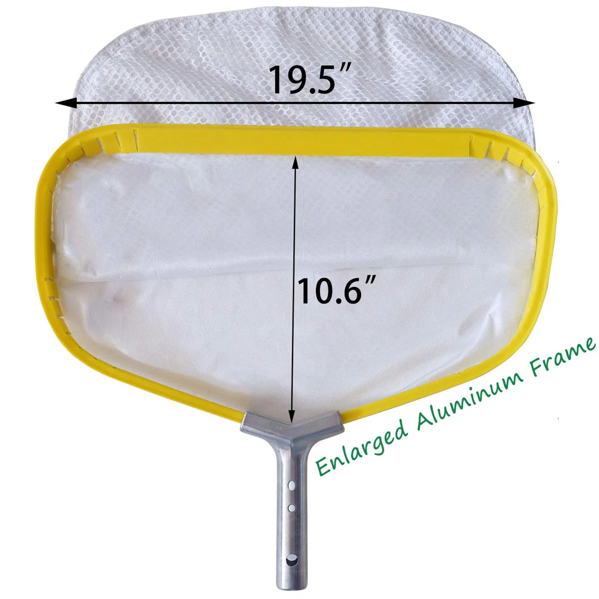 Rete professionale per piscina, rastrello per skimmer resistente, in rete fine per piscina, foglie di polline, limo