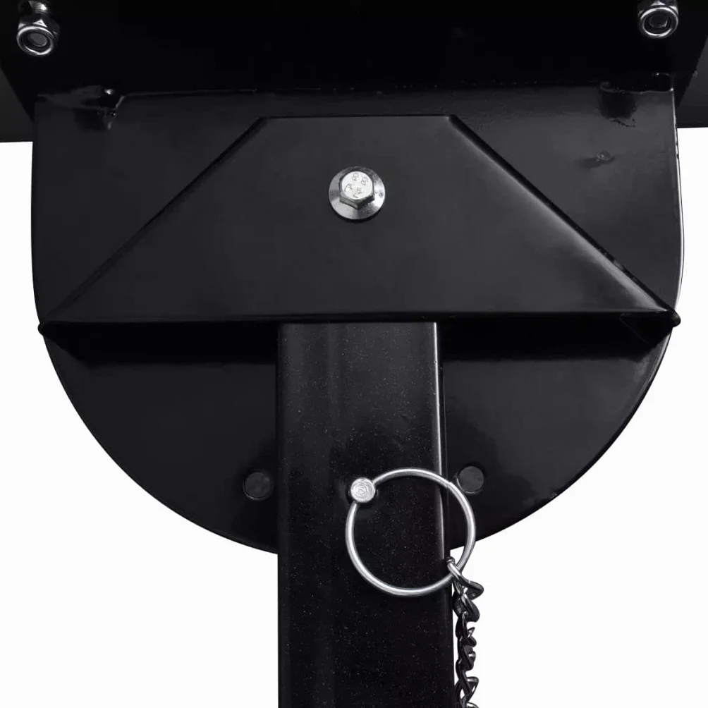 Tidyard Spazzaneve Manuale Regolabile con Ruote 74 x 46 cm 12 kg