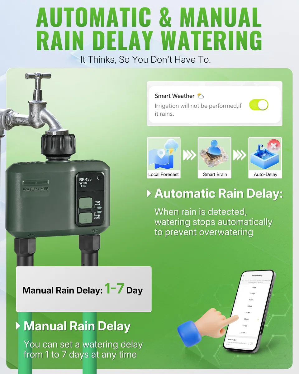 Timer per irrigazione D32WT06