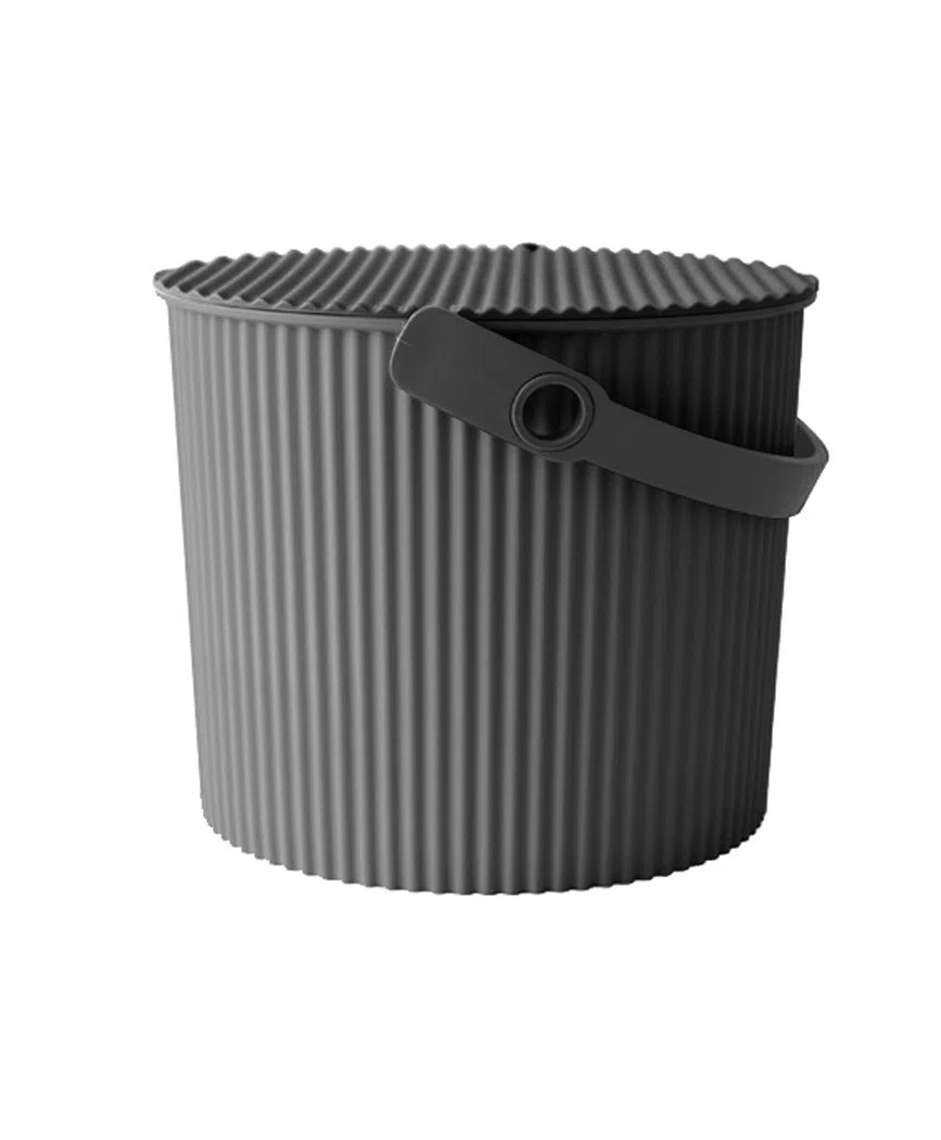 Hachiman Eimer S, 8 L, d.grau