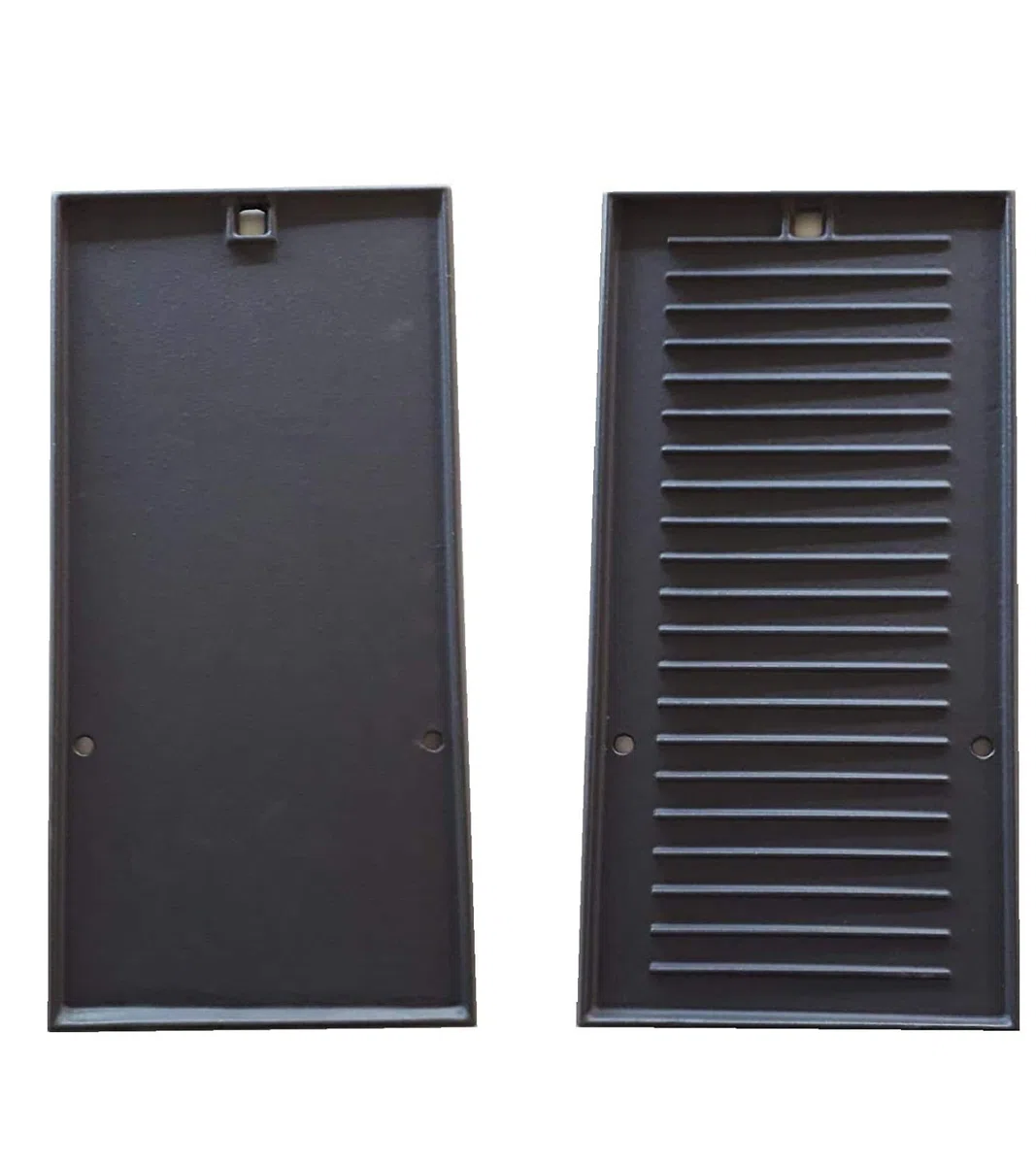 CAMPINGAZ Piastra in GHISA Reversibile (Liscia/Rigata) per Barbecue 3 Series LS Ricambio - Misura 22,5 x 45