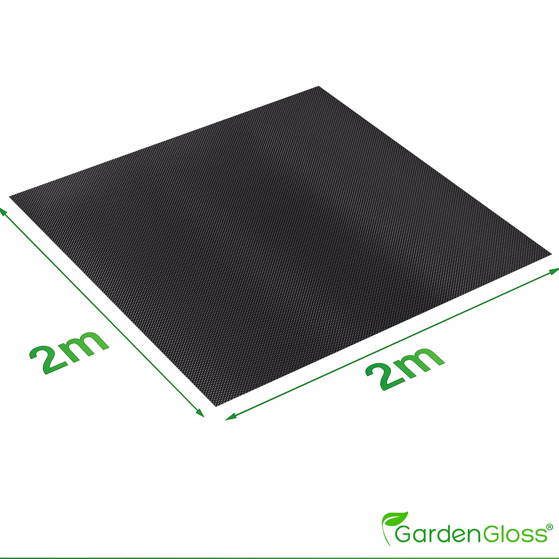 GardenGloss Telo di protezione per sabbiera extra forte (2m x 2m) – 150g/m2 per bambini – Telo protettivo per sabbiera
