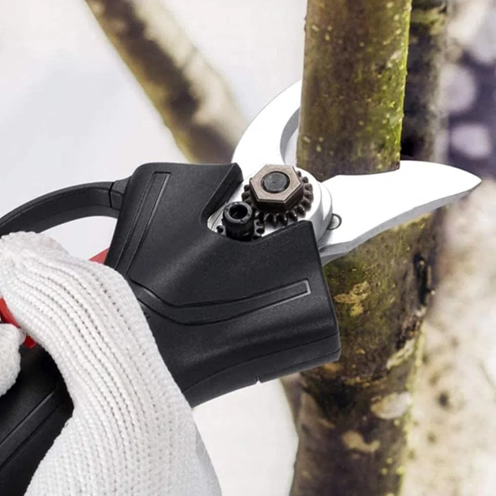 Forbici da Potatura Elettriche Professionali con 2 Batterie – Cesoie Trincia Rami Portatili