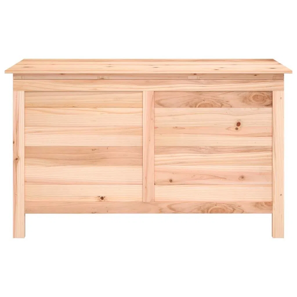 Scatola per cuscini per esterni, 99 x 50 x 56,5 cm, in legno massello di abete | Stoccaggio Giardino, Patio, Coperte, Giocattoli, Telaio Robusto, Durevole