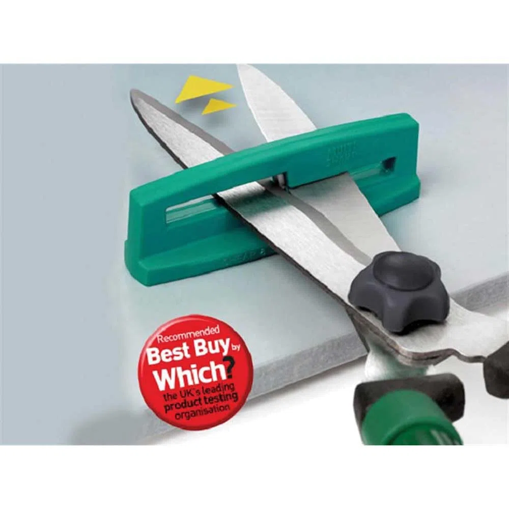 MULTI-SHARP 1801 Kit di affilatura per Utensili da Giardino, Multifunzione, per Lame di Tosaerba rotativi, cesoie, troncarami, ASCE, Forbici da potatura e da Giardinaggio
