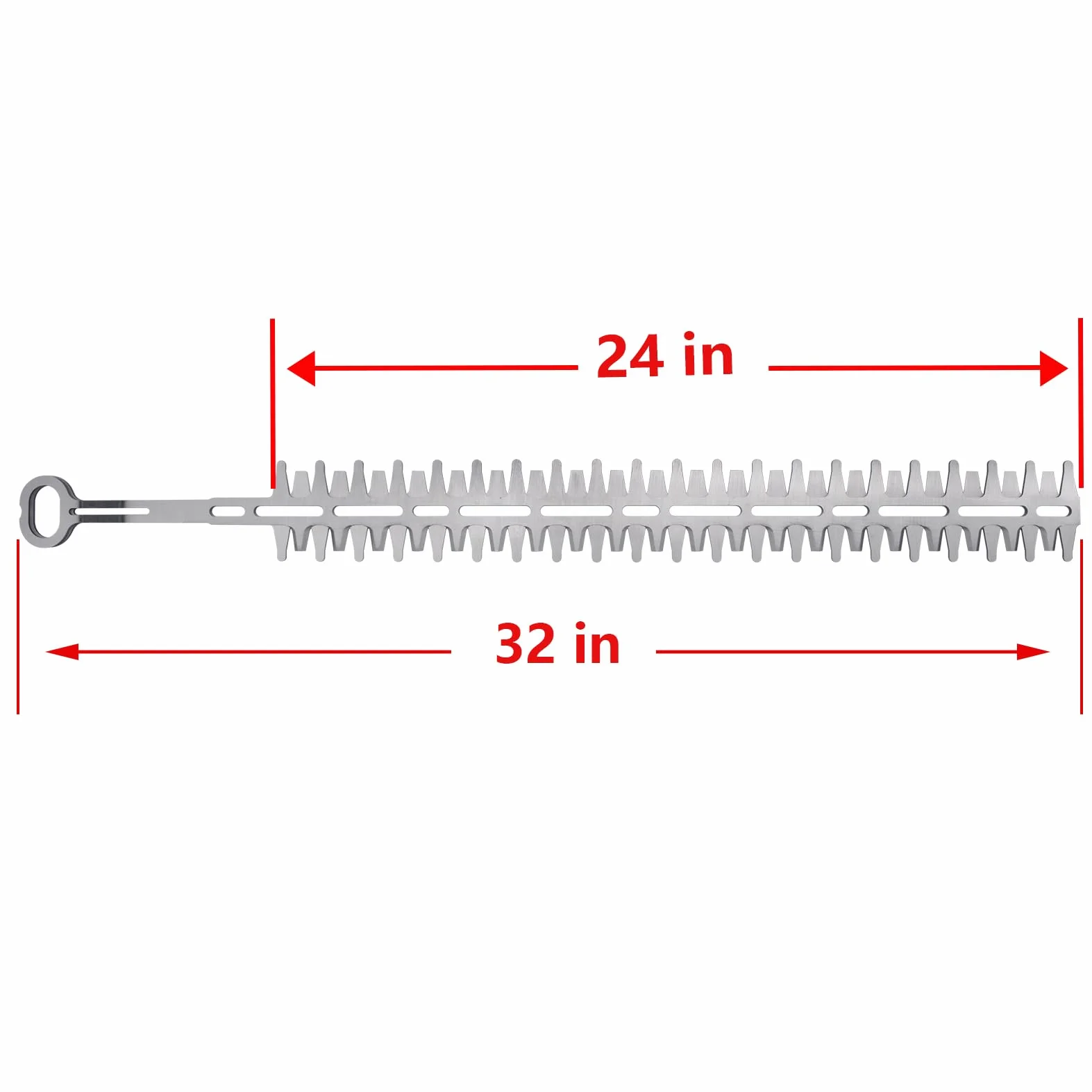 Cancanle 1 Paio 24" (600mm) Sostituzione Set di Lame per tagliasiepi per Stihl HS45 Codice 4228-710-6051A 42287106051