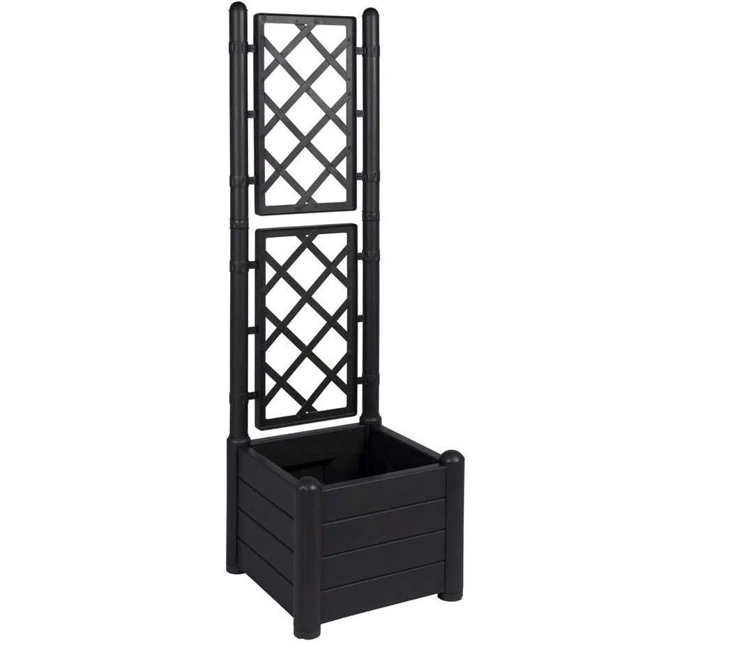 Blinky 96156-06 Italia Fioriera Con Grigliato, Marrone, 100 x 43 x 142 Cm