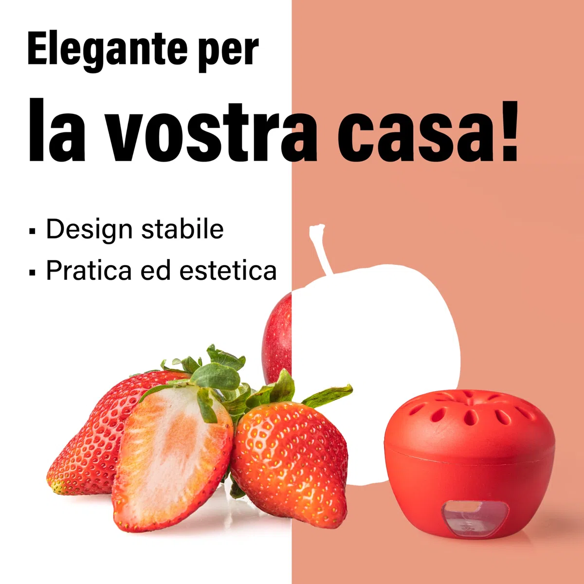 Novokill Trappola Moscerini Frutta – 4x Trappole + 100ml Esca – Trappola moscerini frutta per cucina – Anti mosche per casa – Trappola mosche interno – Riutilizzabile e ad alta efficacia
