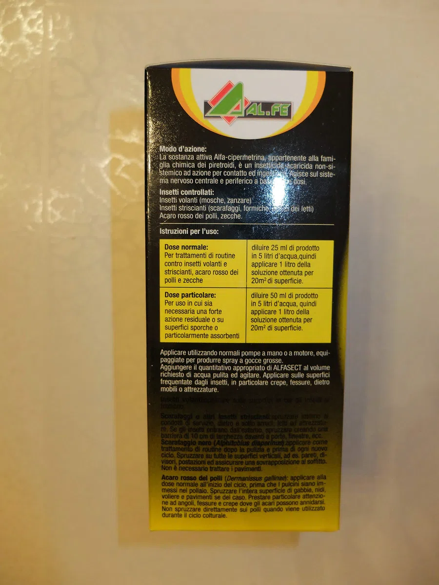 Insetticida Acaricida concentrato ALFASECT