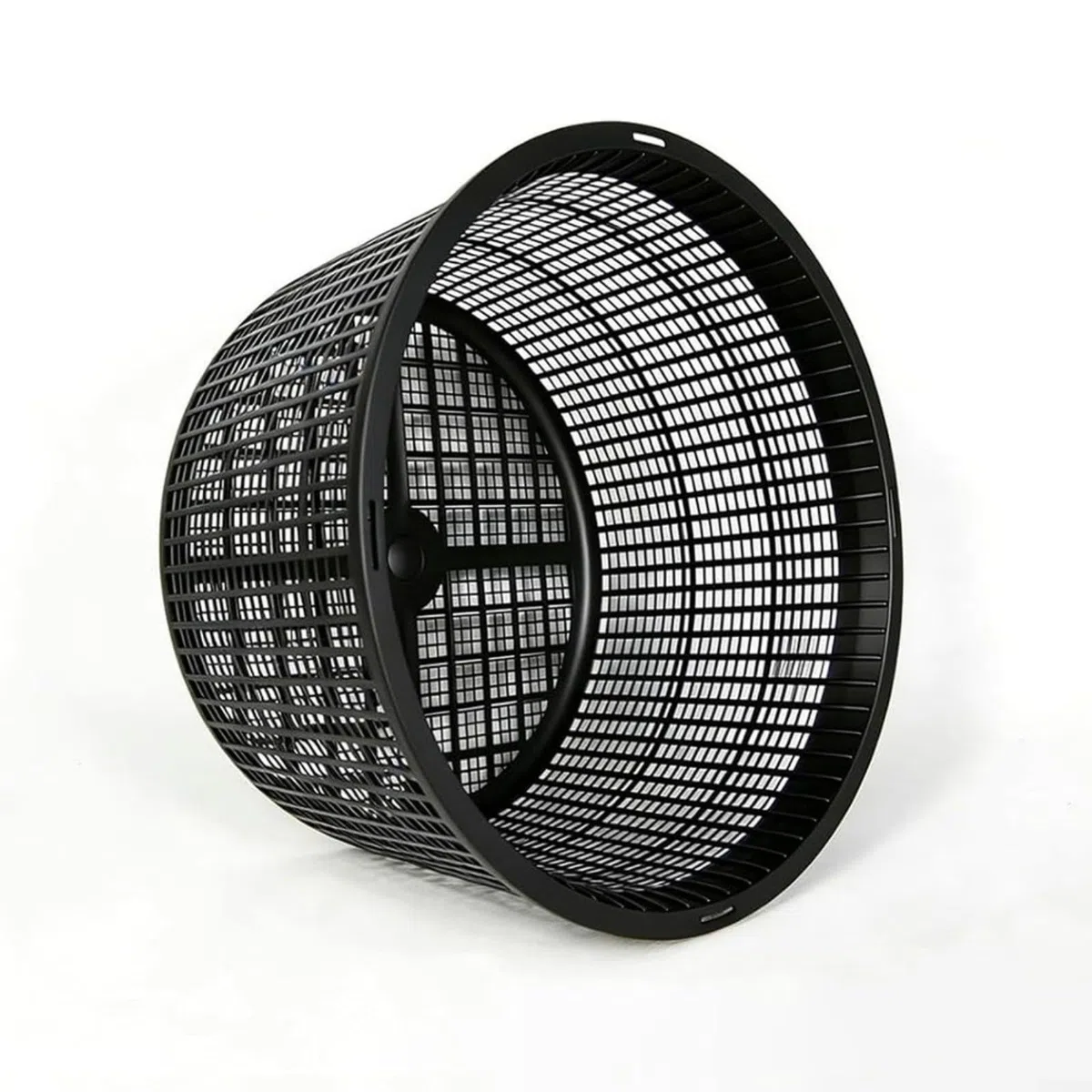 Contenitore per piante acquatiche per il controllo delle radici dello stagno, 21,6 cm, rotondo, a rete, nero (5 pezzi)