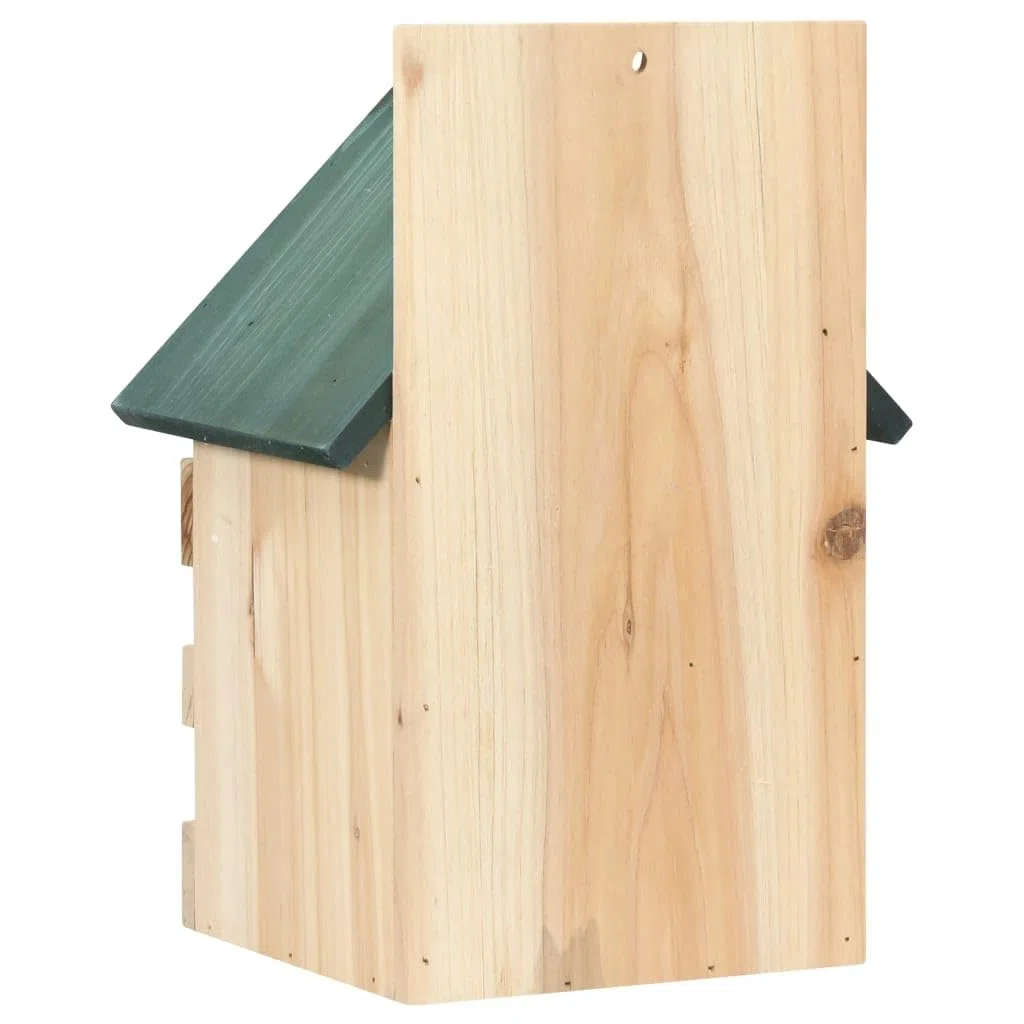 Generico Casette per Uccelli 4 pz 23x19x33 cm in Legno di Abete,Beige,5.35kg,47248