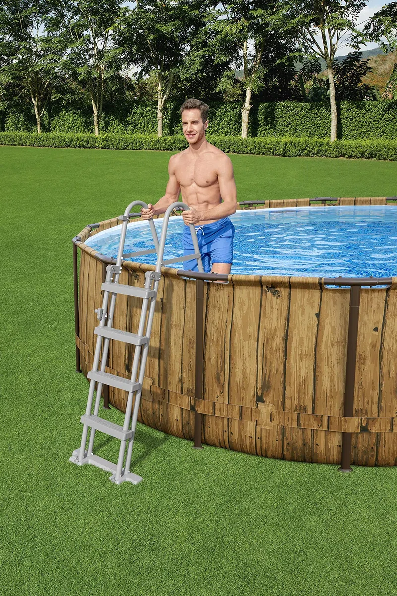 Bestway 58331-4 Scaletta di sicurezza per piscina da 122 cm