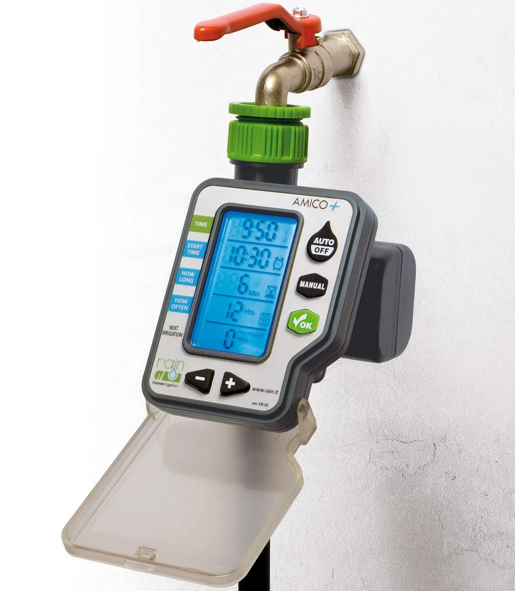 Rain amico +: Timer digitale per rubinetto singolo