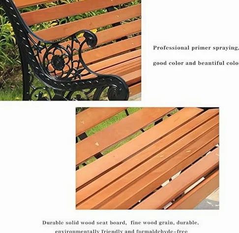 Doghe di ricambio per panca da giardino, doghe in legno con kit di fissaggio (bulloni, dadi, rondelle), facile da installare per la riparazione e l'aggiornamento della pelliccia all'aperto