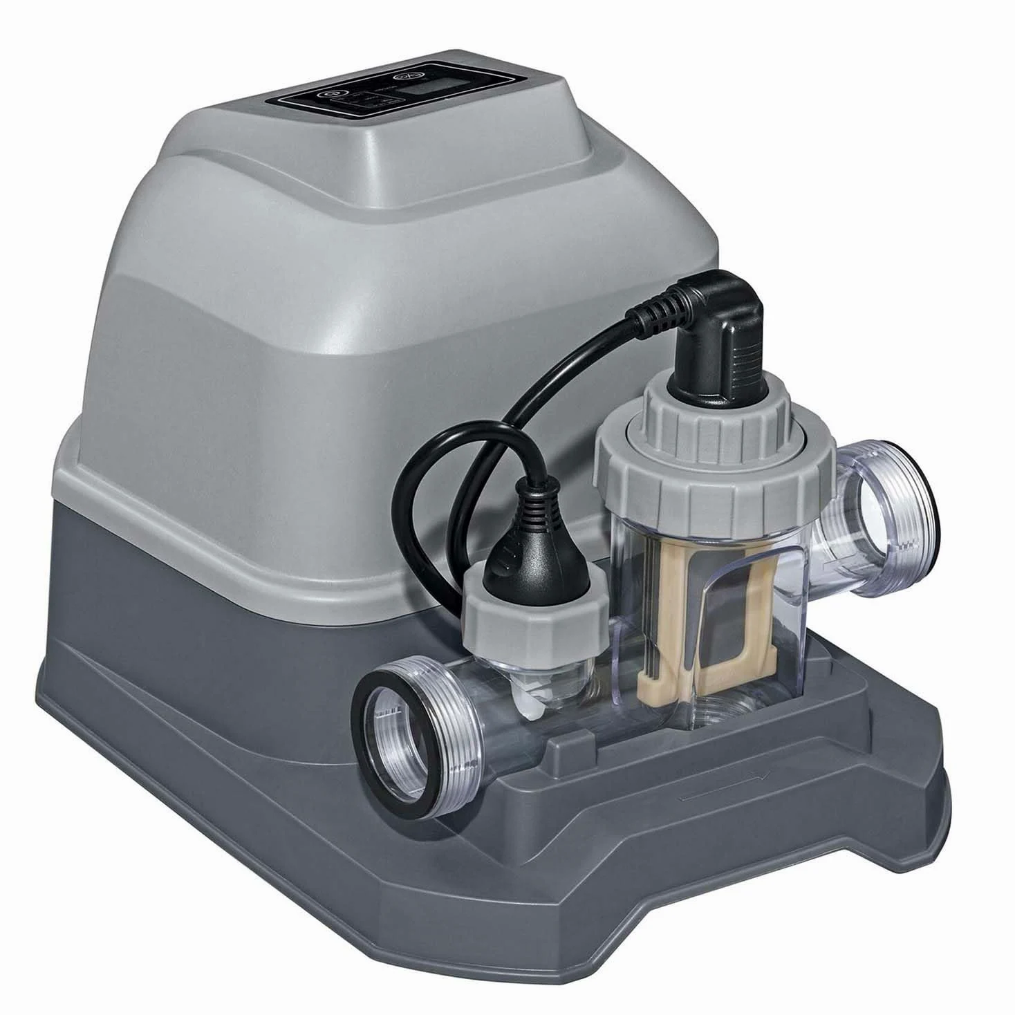 Bestway 58678-7 Cloratore al Sale Hydrogenic 6 G/H, Grigio