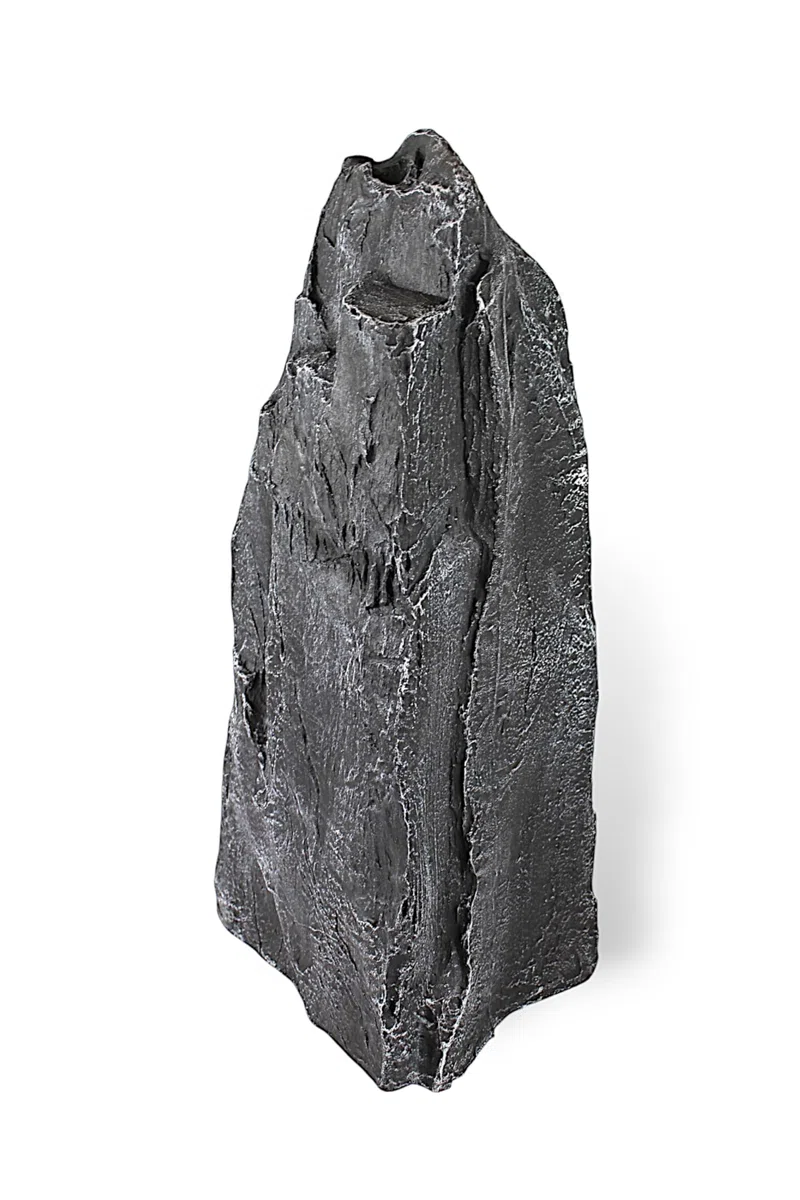 Arnusa Roccia artificiale da giardino, 70 cm, pietra di copertura da giardino, decorazione per laghetto