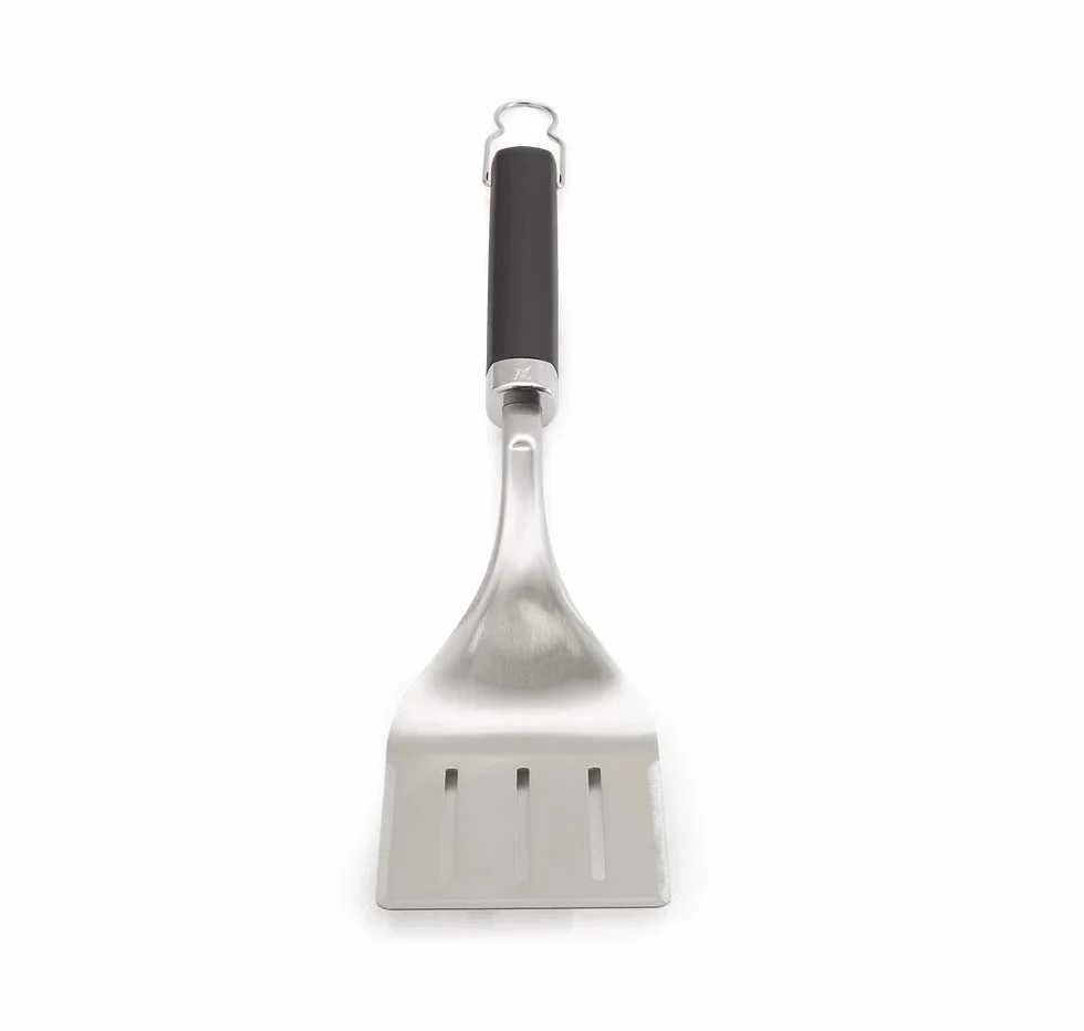Weber 6761 - Spatola Premium, lunghezza 46 cm, colore: Nero/Argento