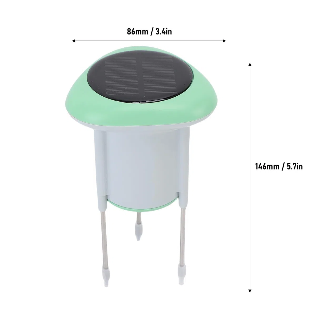 TOPINCN Misurazione dell'umidità del Suolo, umidità della Pianta Wireless e Monitoraggio della Temperatura Termometro del Suolo e Igrometro per Zigbee 3.0, Misuratore di Acqua per