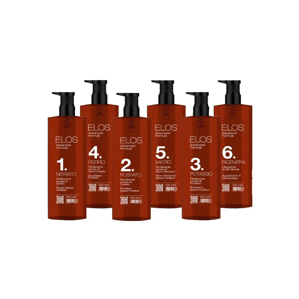 ELOS fertilizzante per acquario - 6. Oligoelementi Advanced Formula (250 ML)