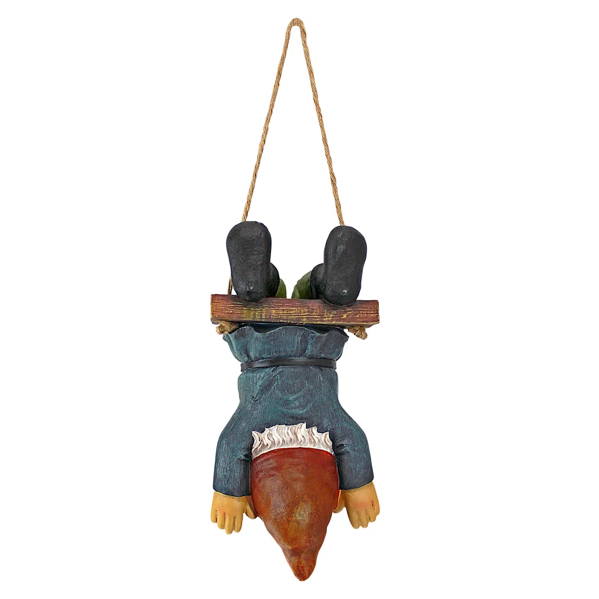 Garden Gnome Statue - Alfie Acrobat Swinging Gnome - Outdoor Garden Gnomes - Statue Divertente Prato Gnome