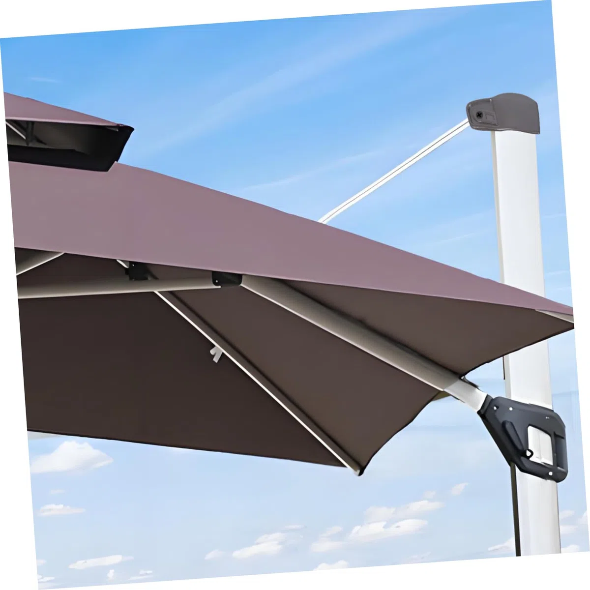 Totority Maniglione di Ricambio per Ombrellone da Giardino Marrone in Pp Compatibilità Versatile e Facile Utilizzo per Ombrelloni da Patio e Parasole da Spiaggia