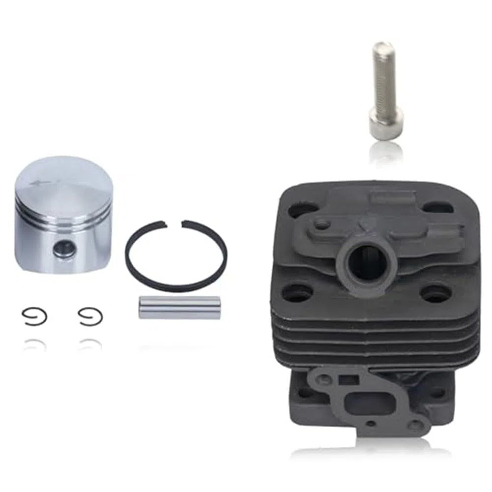 Kit pistone cilindro da 34 mm per Echo PB-260I PB-260L PE-260 PE-261 EDR-260 SRM-260, set di ricostruzione motore in alluminio con anelli di sicurezza