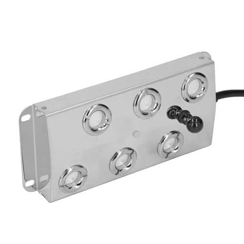 Hyuduo Nebulizzatore ad Ultrasuoni 12 Teste, 4500 ml/h, IP67, Acciaio Inossidabile 304, per Fontana Laghetto Giardino Esterno