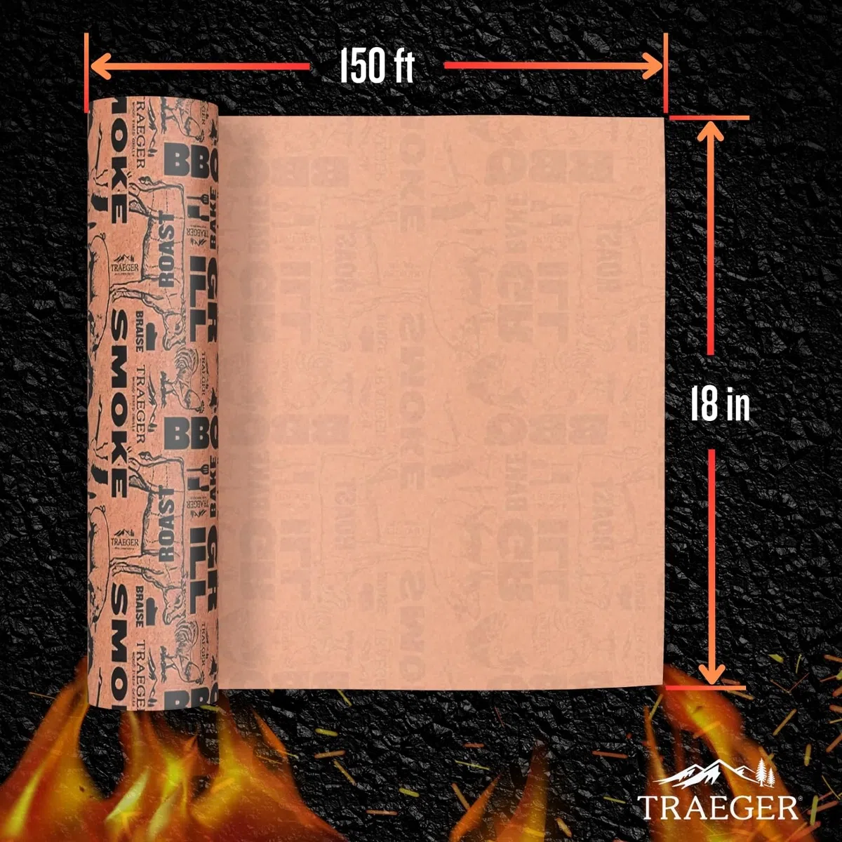 Traeger Grills BAC427 Carta da macellaio