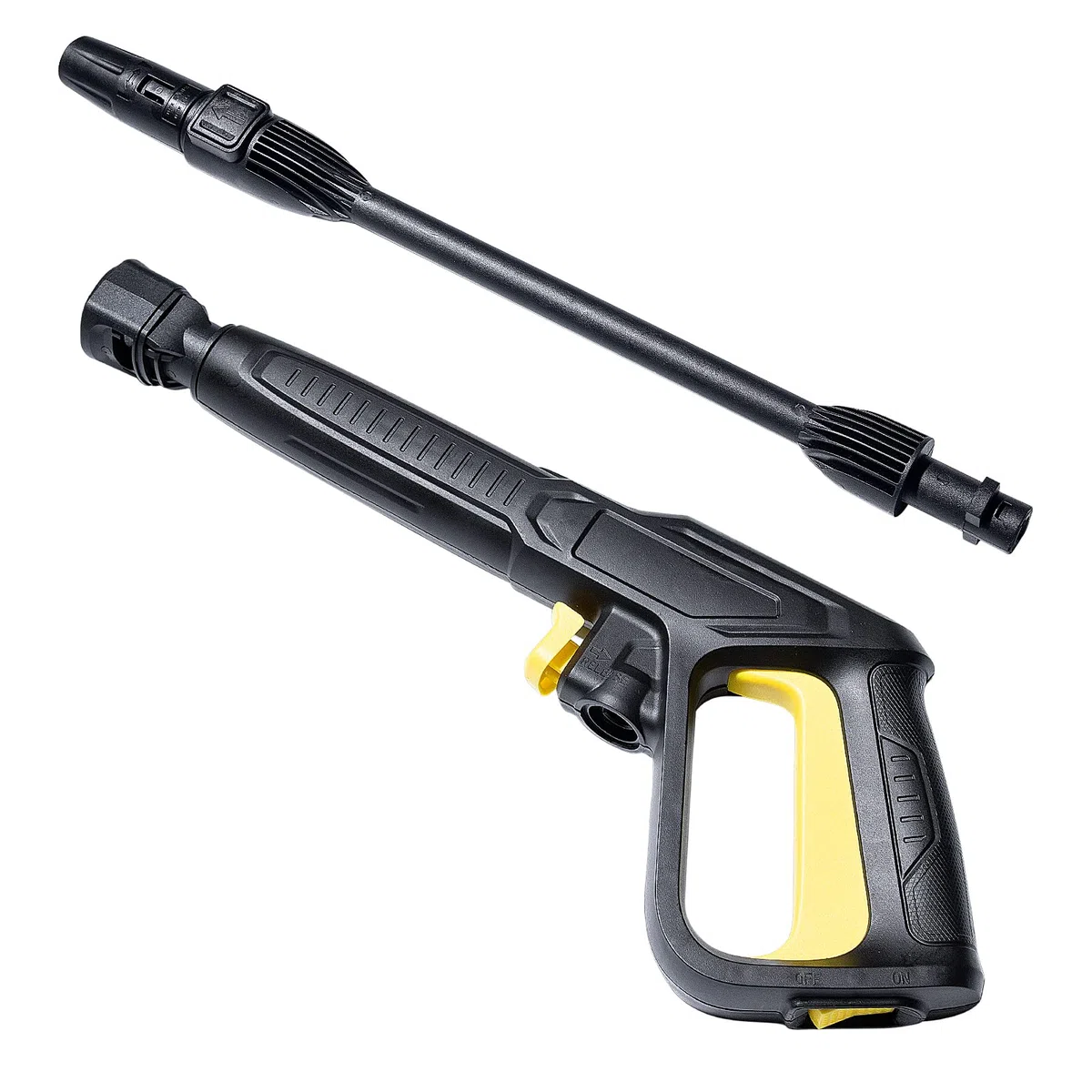 YUET Pistola a Spruzzo e Kit Lancia per Karcher K2 K3 K4 K5 K6 K7 Serie Idropulitrice, Pistola di Ricambio Quick Connect per Idropulitrici, Ugello a Spruzzo Regolabile per Lavaggio Auto