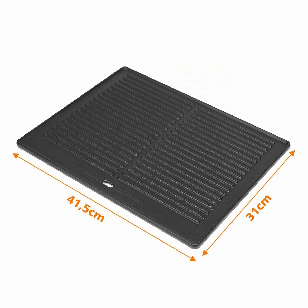 Denmay Griglia grill universale per barbecue a gas Taino Pro/Red serie 4 e 6, 41,5 x 31 cm, in ghisa per serie Burnhard Fred