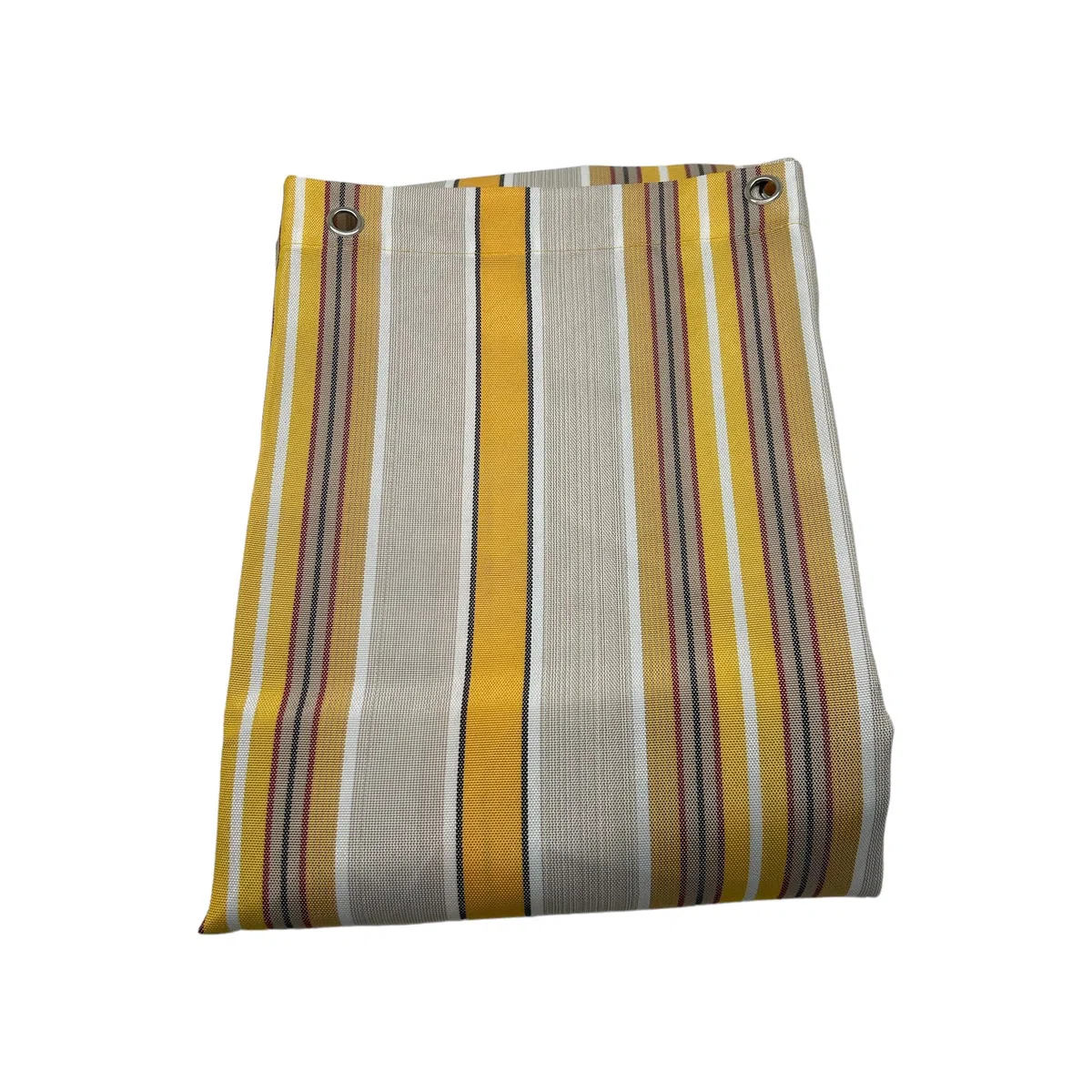 GCARREDOCASA Tende Da Sole Per Balconi 150x300cm - Fissaggio ad Anelli - GIALLO - Tenda da Sole Per Esterno Tessuto Resistente con Anelli Lavabile a Caduta,Telo Ombreggiante Occhiellato Righe Africa