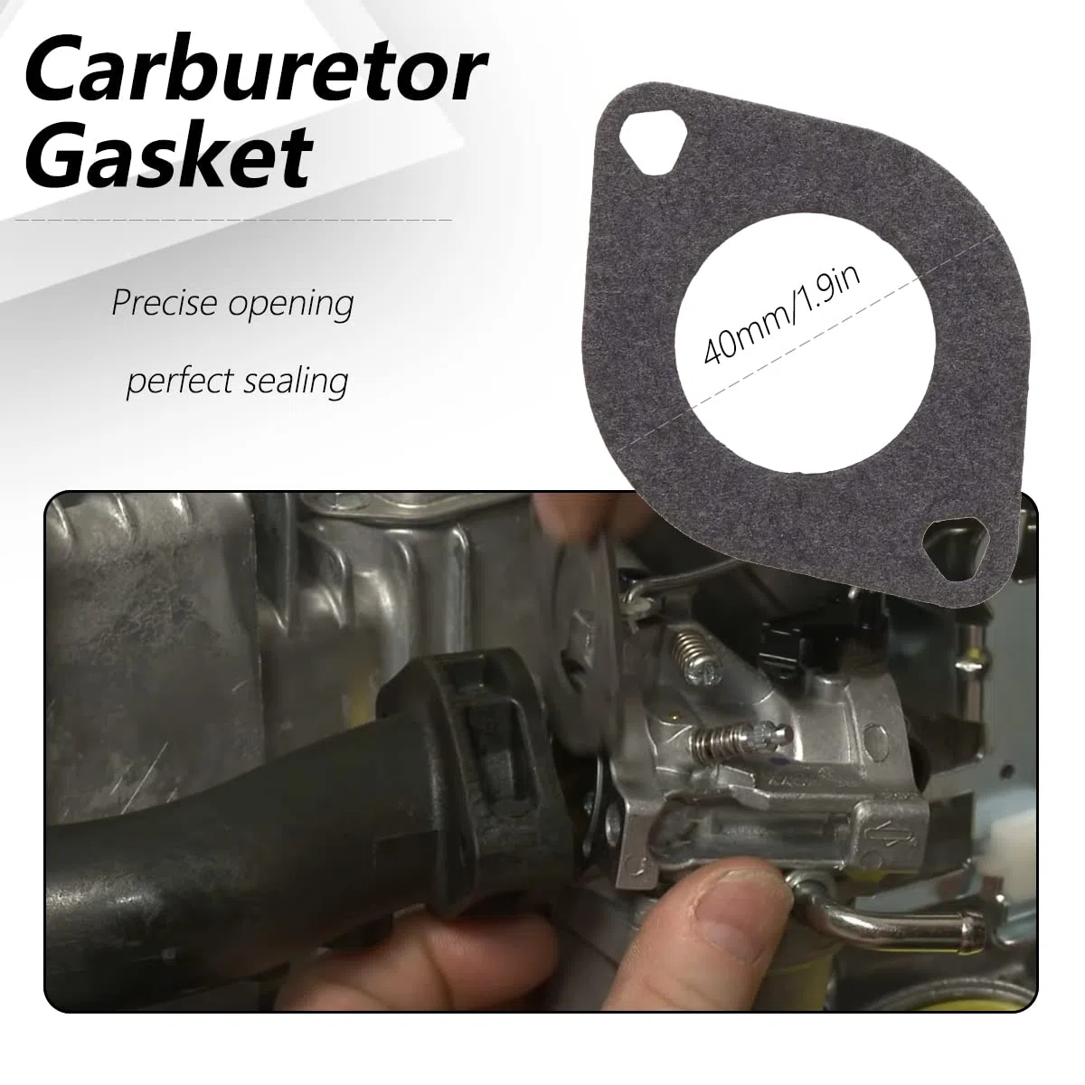 ZAMDOE 796184 Kit di ricostruzione per la revisione del carburatore per Briggs & Stratton 698787 699900 699521 698777 699813 692138 per Craftsman da 11HP a 19HP 210807 212702 212802 Carburatore