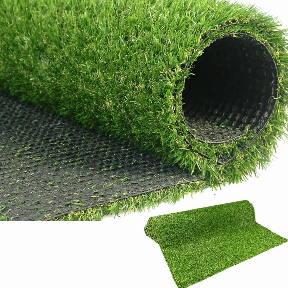 LITA Erba Artificiale Sintetica Premium Tappeto Erboso Altezza Pelo 20mm, Tappeto Erboso Sintetico Finto Faux ad Alta Densità, Dall'Aspetto Naturale e Realistico Prato Giardino per Animali Domestici