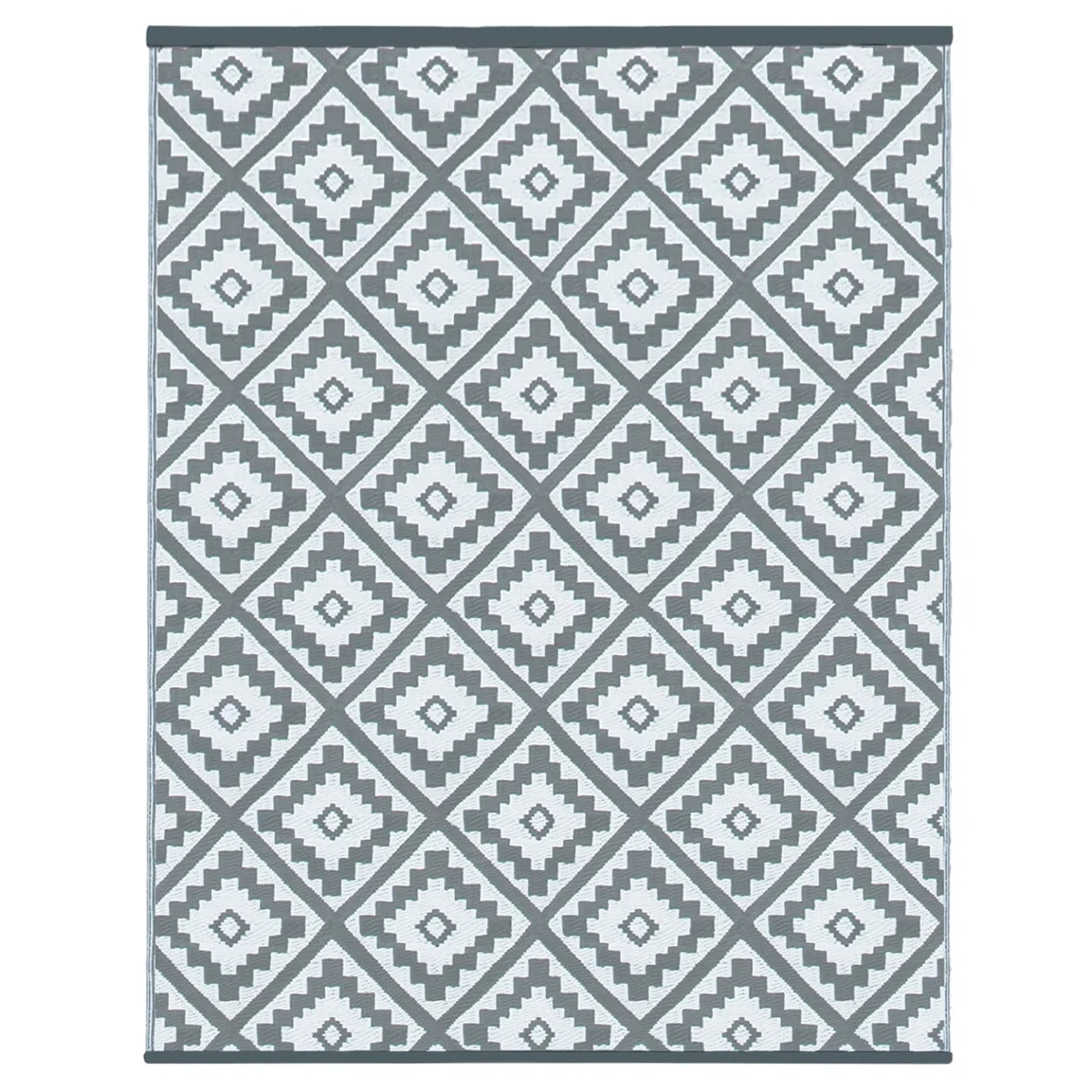 IDMarket - Tappeto esterno Bahamas grigio 270 x 470 cm