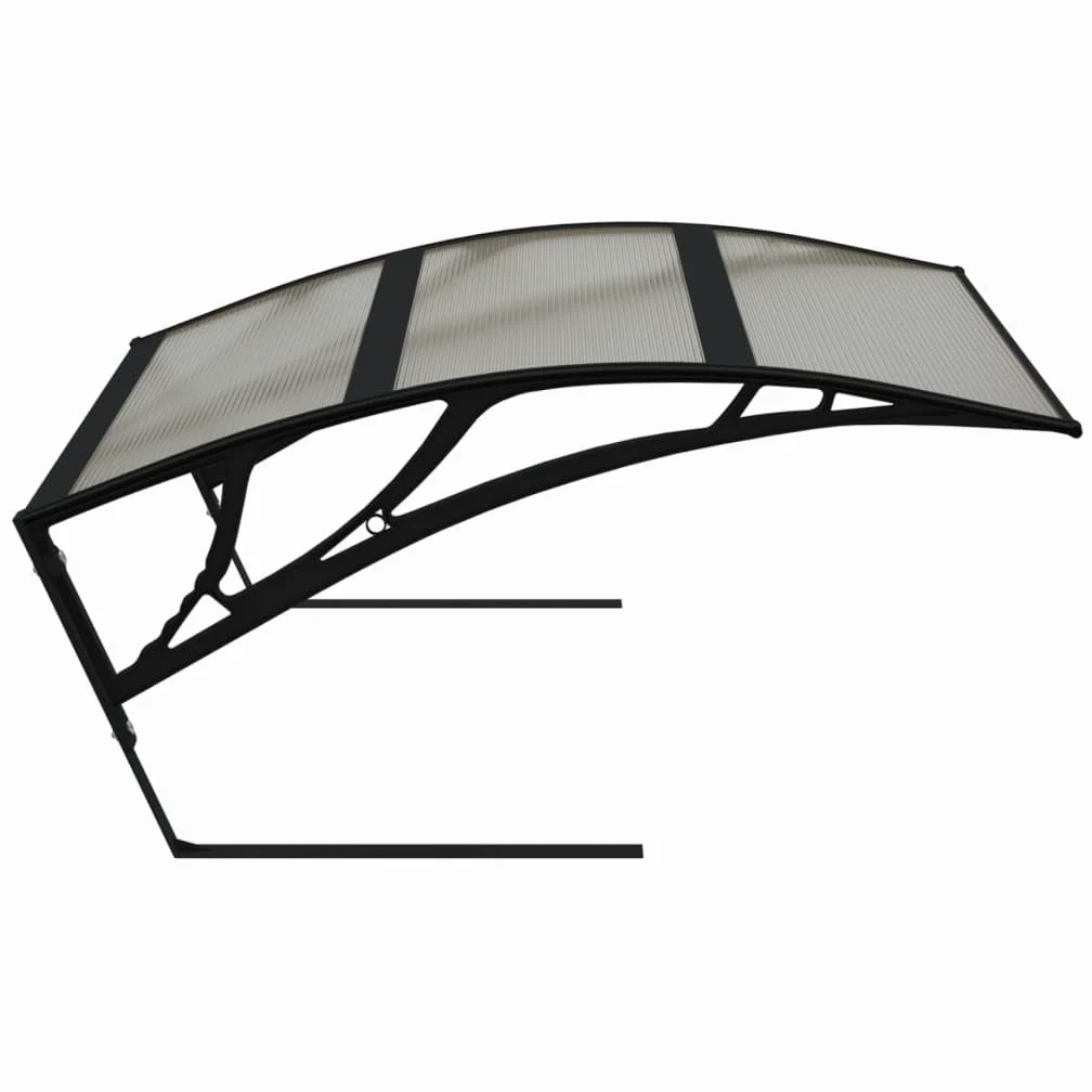 Gecheer Garage per Robot Tosaerba, Protezione Intemperie Inclinata, 80x101x46 cm, Policarbonato PC e Metallo, Capanno per Robot Tagliaerba per Prato e Superficie Piana