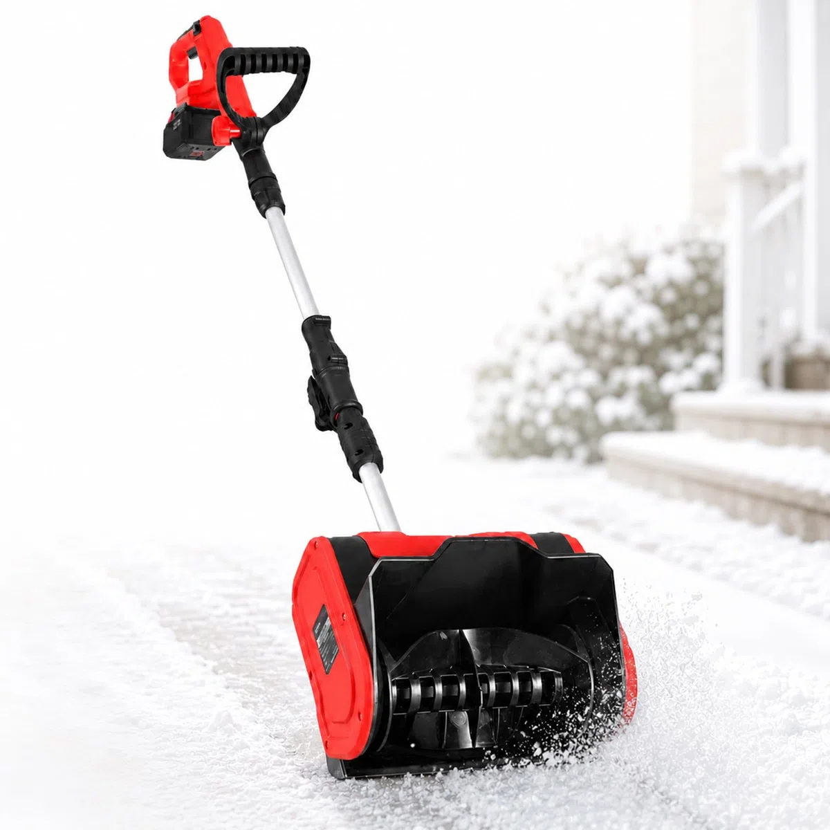 Fresa spazzaneve a Batteria, 1000 W, profondità Neve 15 cm | Batteria da 21 V e 3,0 Ah, alimentazione senza cavo, facilita la pulizia di vialetti e piccoli spazi esterni di casa