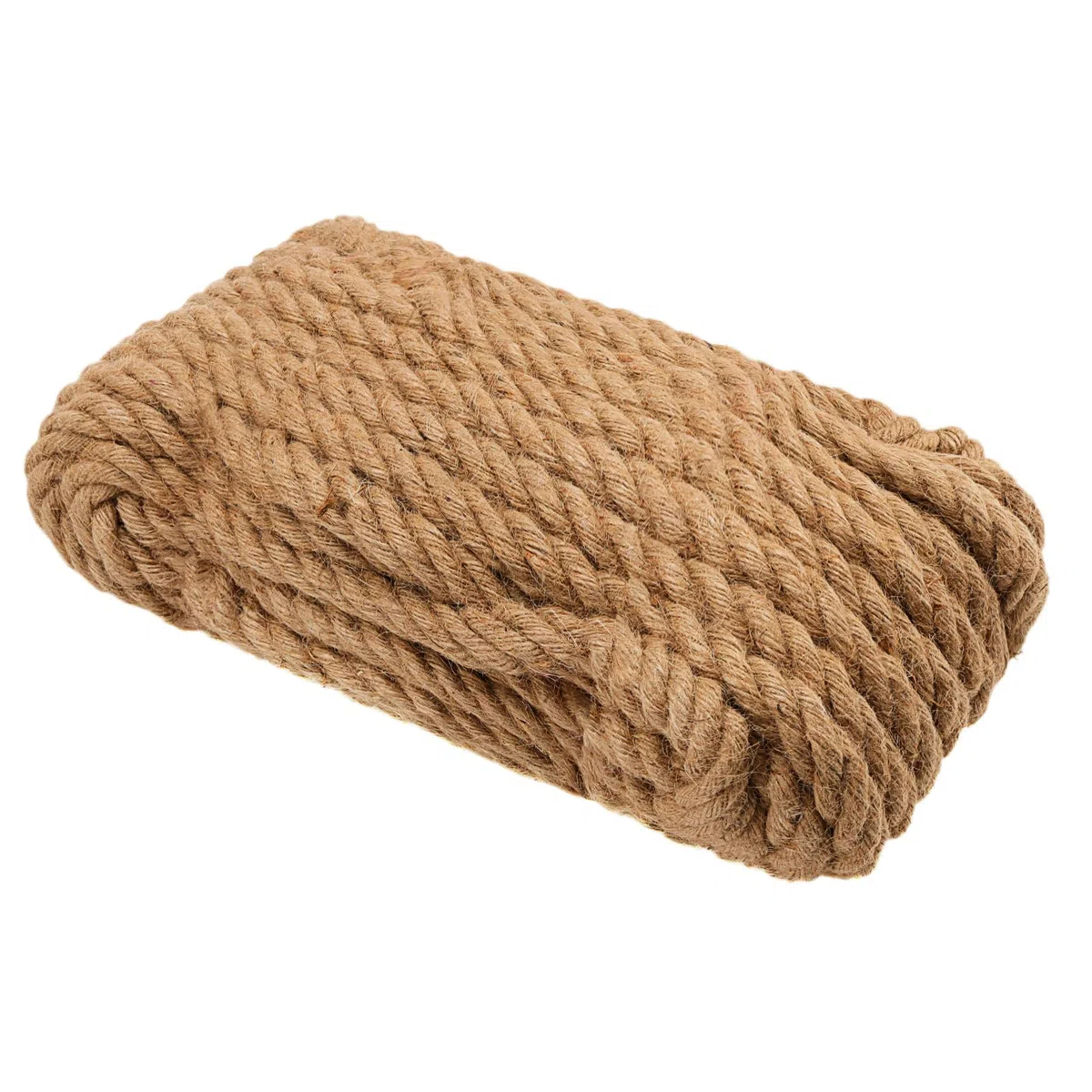 Corda di canapa spessa, 20 mm x 25 m, corda di iuta intrecciata, per impacchettare, decorare e fissare il giardinaggio