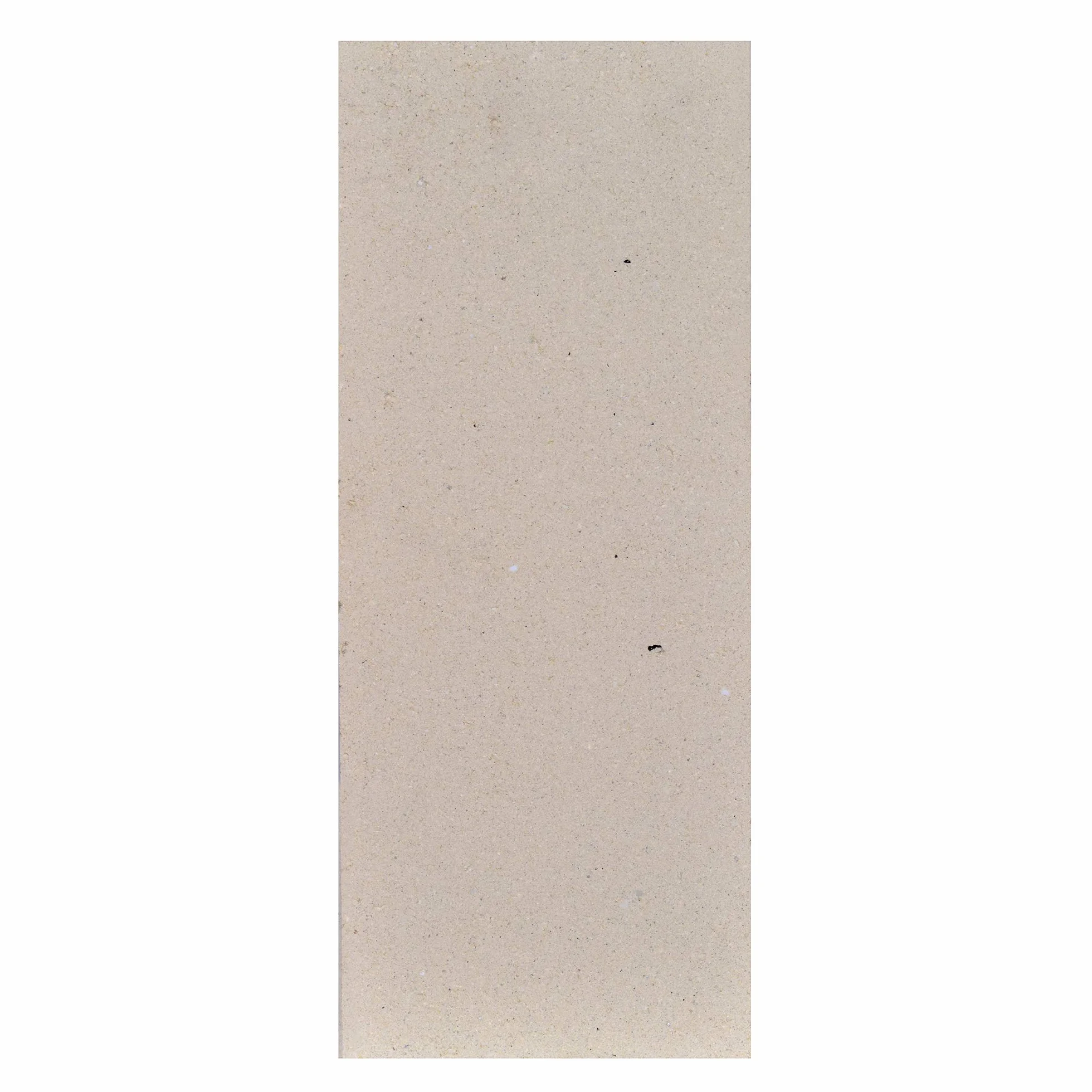 FIREFIX 2052 Pietra refrattaria pressata, 30 mm di spessore, dimensioni 400 x 160 mm, colore giallo
