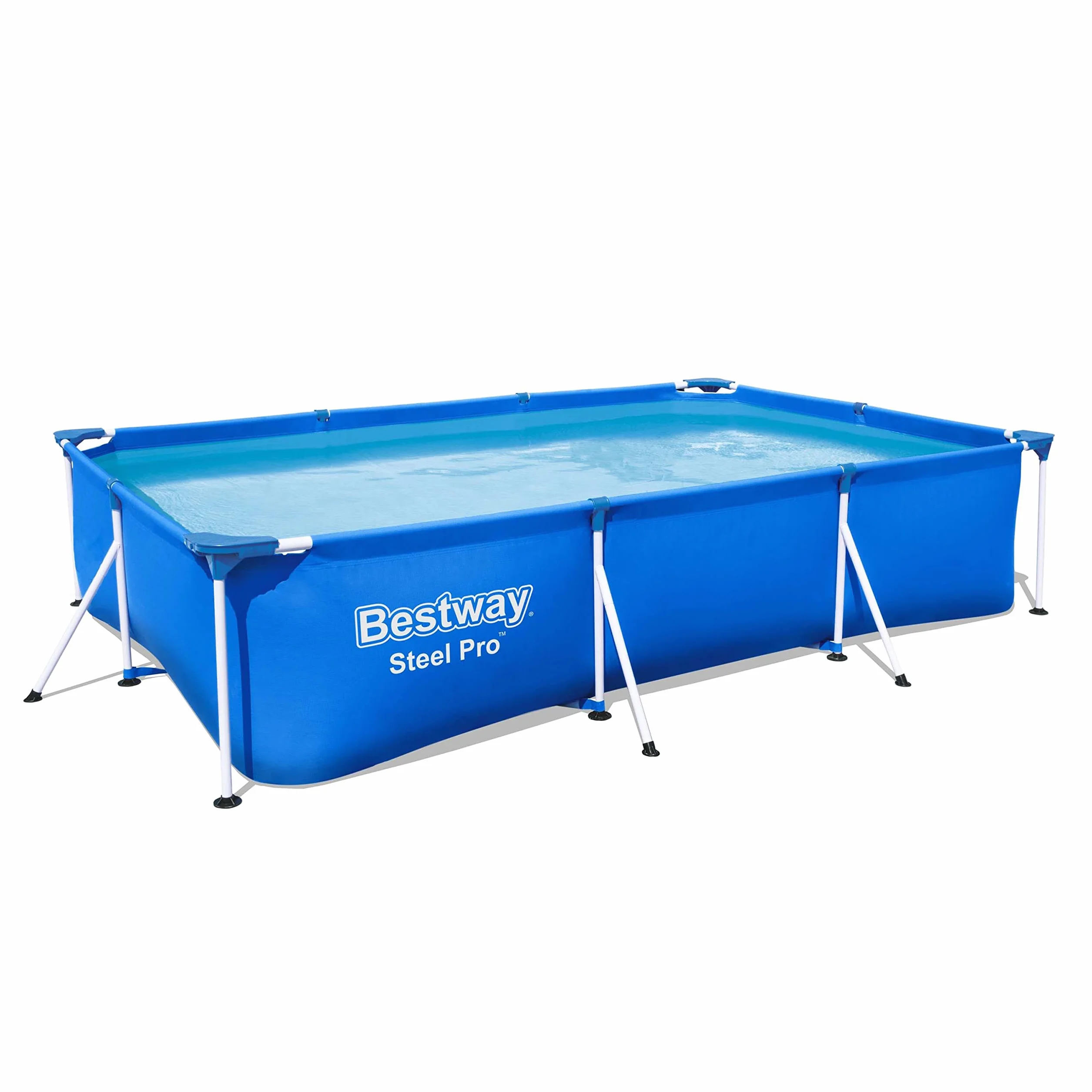 Bestway 56404 Piscina Fuori Terra Steel Pro Rettangolare Da 300x201x66