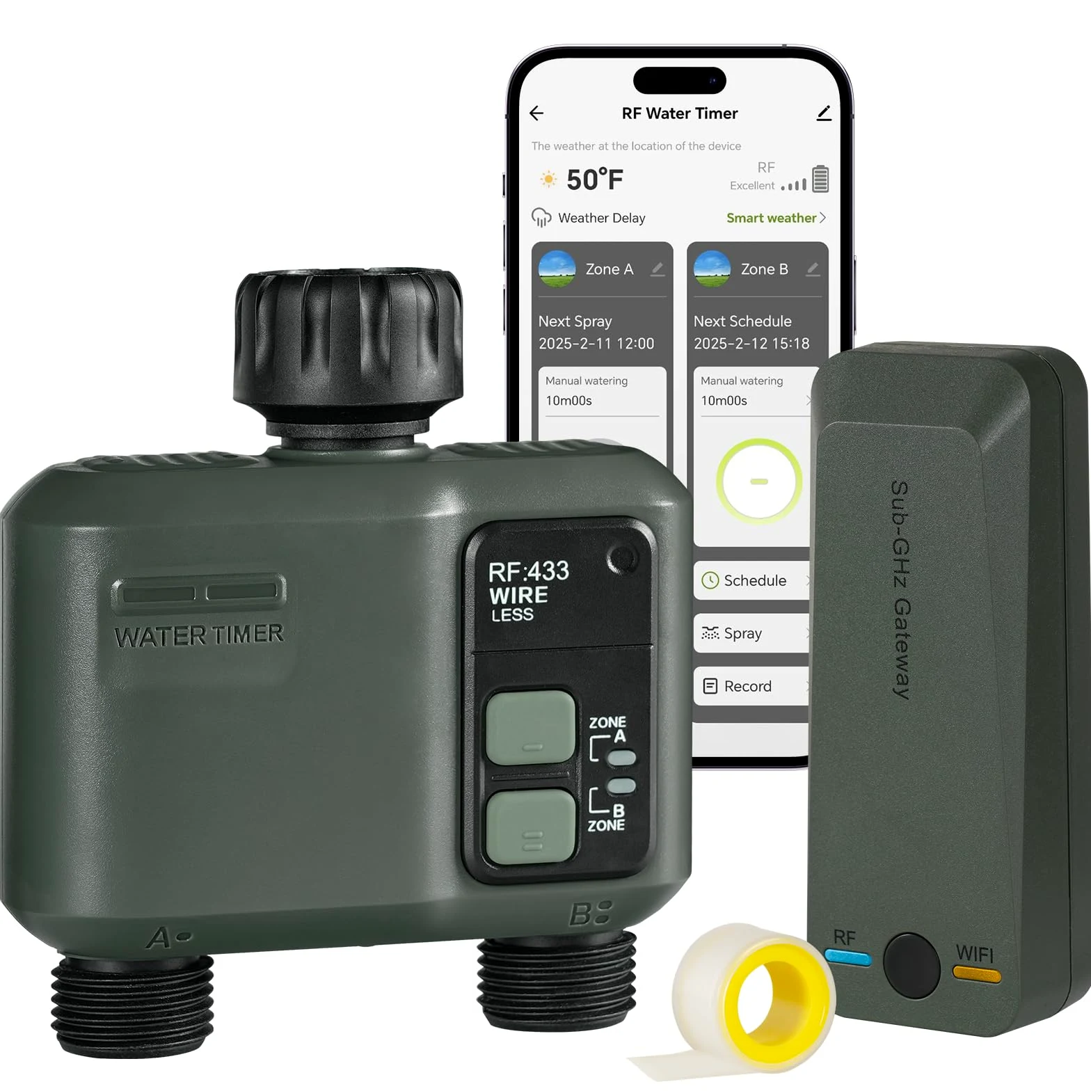 Timer per irrigazione D32WT06