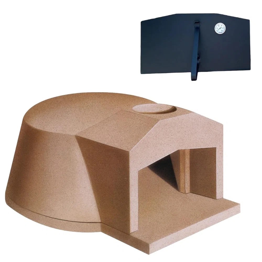 Forno A Legna Mod. Ben Cotto Vzf1 In Pigiata Refrattaria 96x128xh50 Cm.