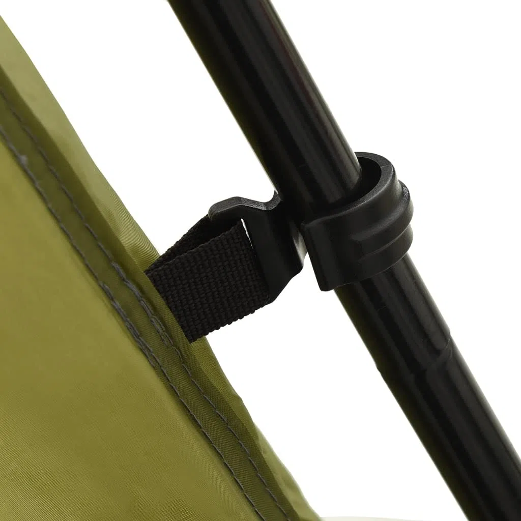 Mangloder - Tenda da piscina in tessuto, 590 x 520 x 250 cm, verde, per piscine, idromassaggio, vasca idromassaggio, piscina fuori terra, resistente ai raggi UV, con pareti laterali in rete e telaio