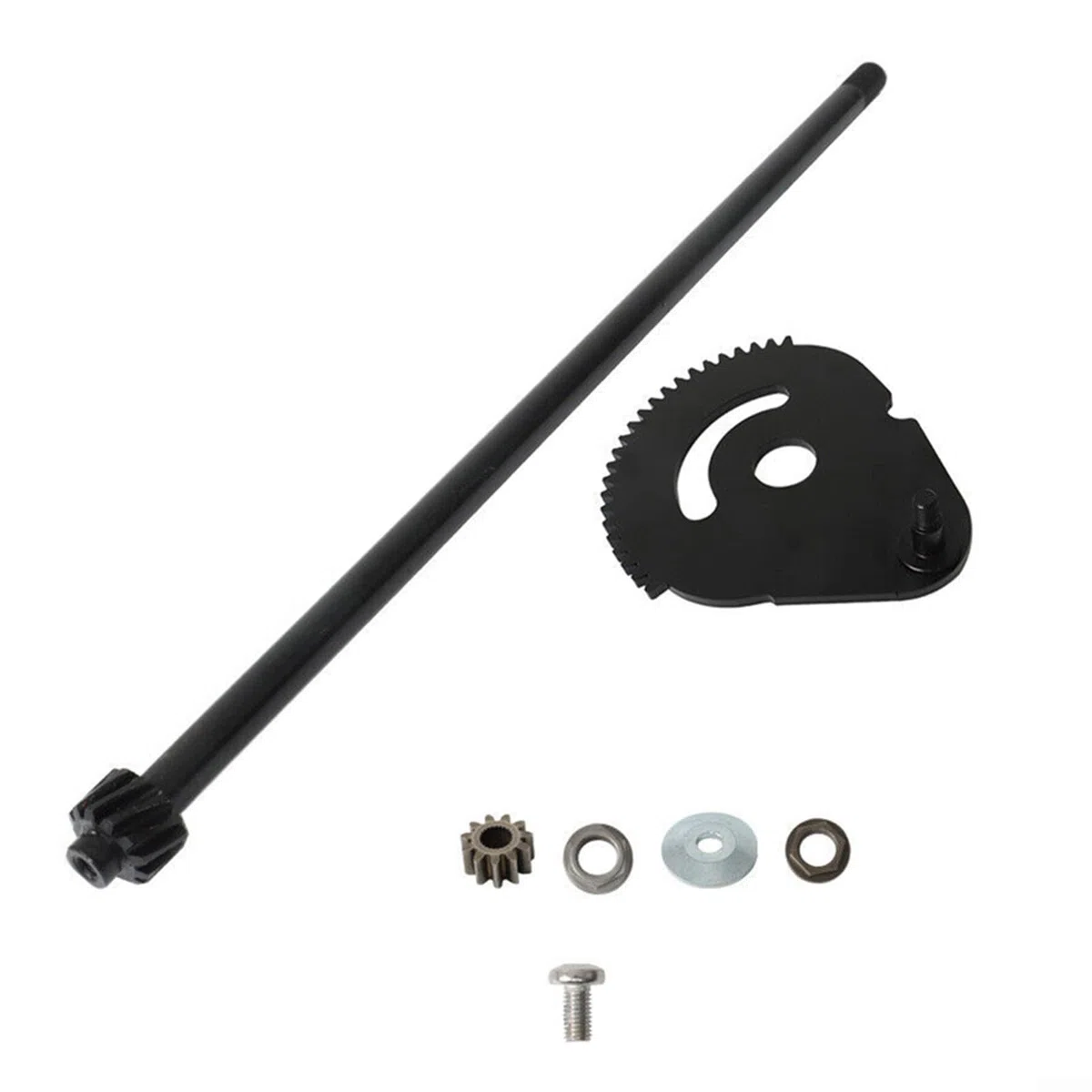 Kit di sterzo per tosaerba con asta e ingranaggi per artigiani e Troy, include boccola per migliorare la forza