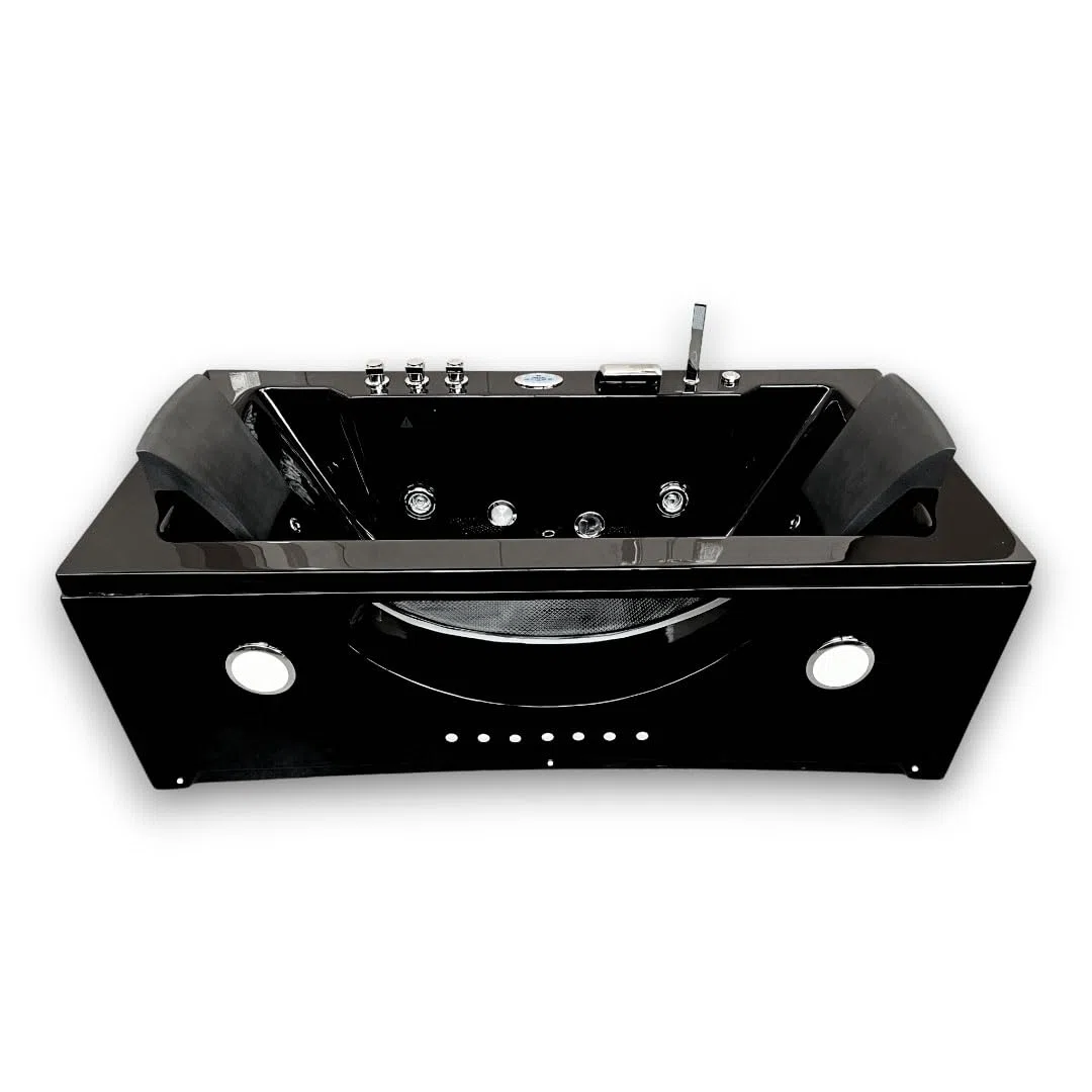 VASCA BAGNO IDROMASSAGGIO Hypnotic CROMOTERAPIA 180 x 90 cm SPA 2 PERSONE NUOVA