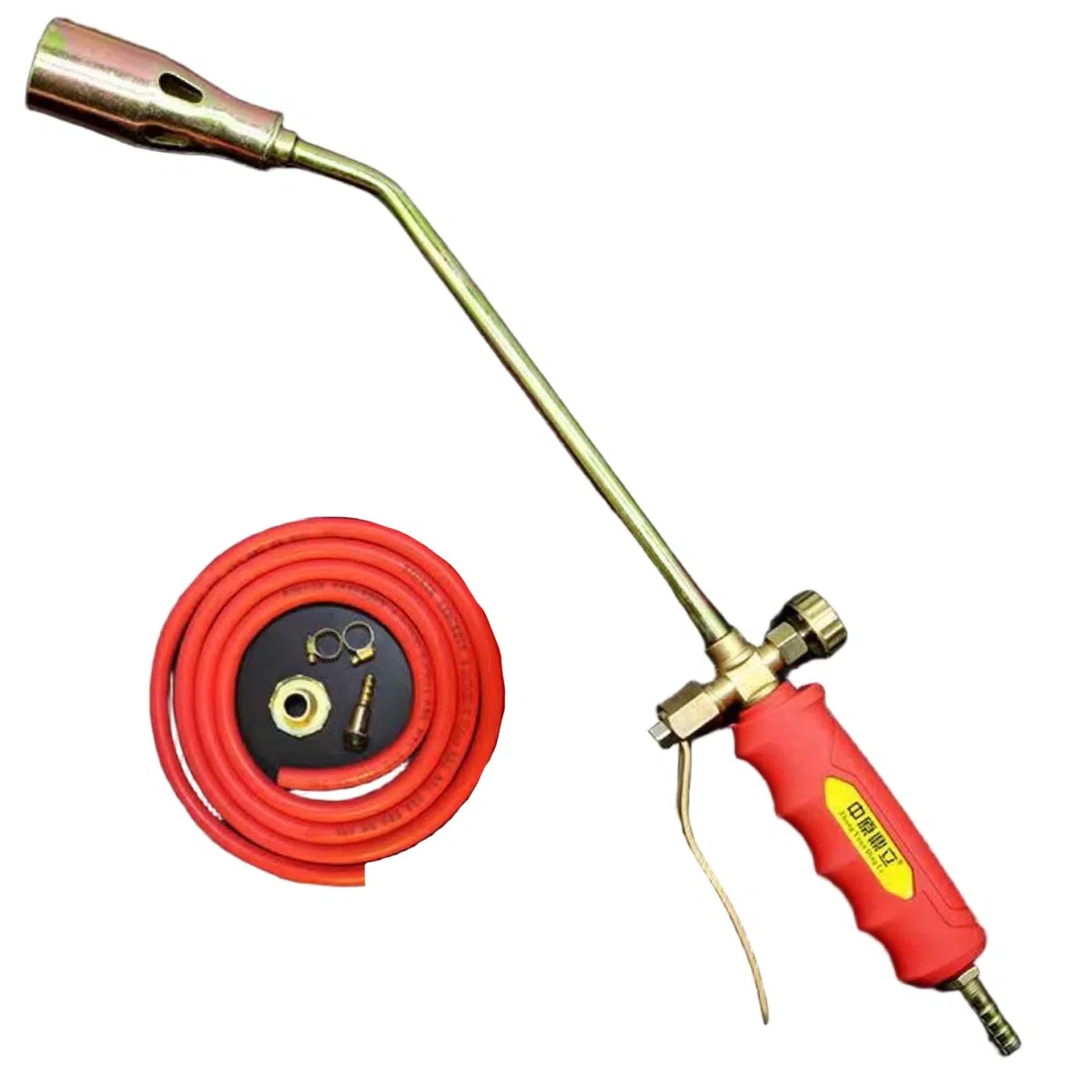 Torcia per erbacce a propano|Torcia per erbacce Bruciatore a propano portatile Biswitch con tubo da 6, 6 piedi e impugnatura antiscivolo per strada da giardino in legno, ghiaccio e neve