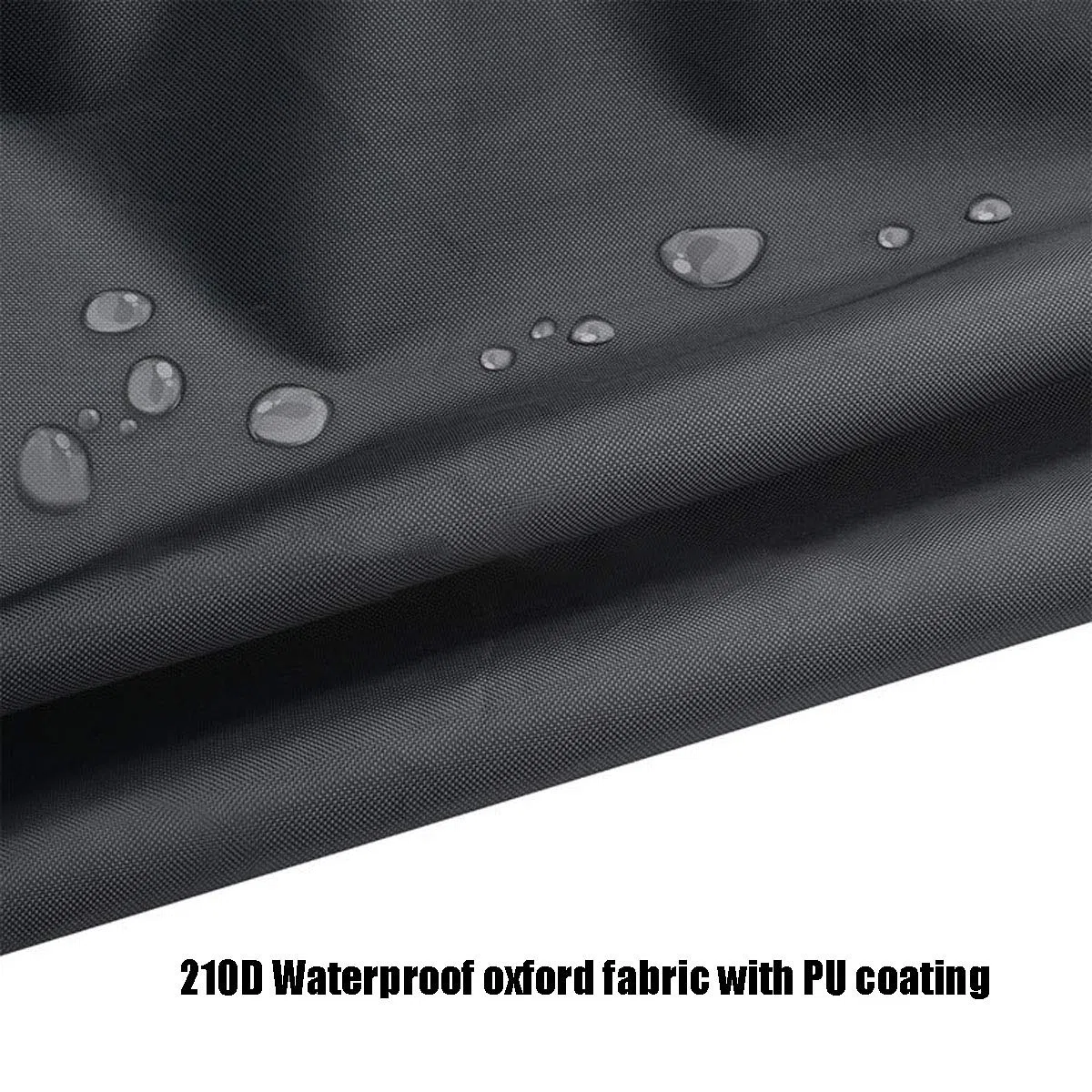 Copertura per sedia sospesa da patio, impermeabile, in tessuto Oxford 210D, con fodera in PVC, copertura per sedia a dondolo da veranda da patio, copertura per sedia a uovo con borsa