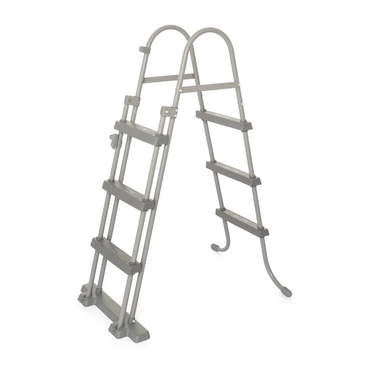 Bestway 58330-3 Scaletta per Piscine, Grigio, da 107 cm